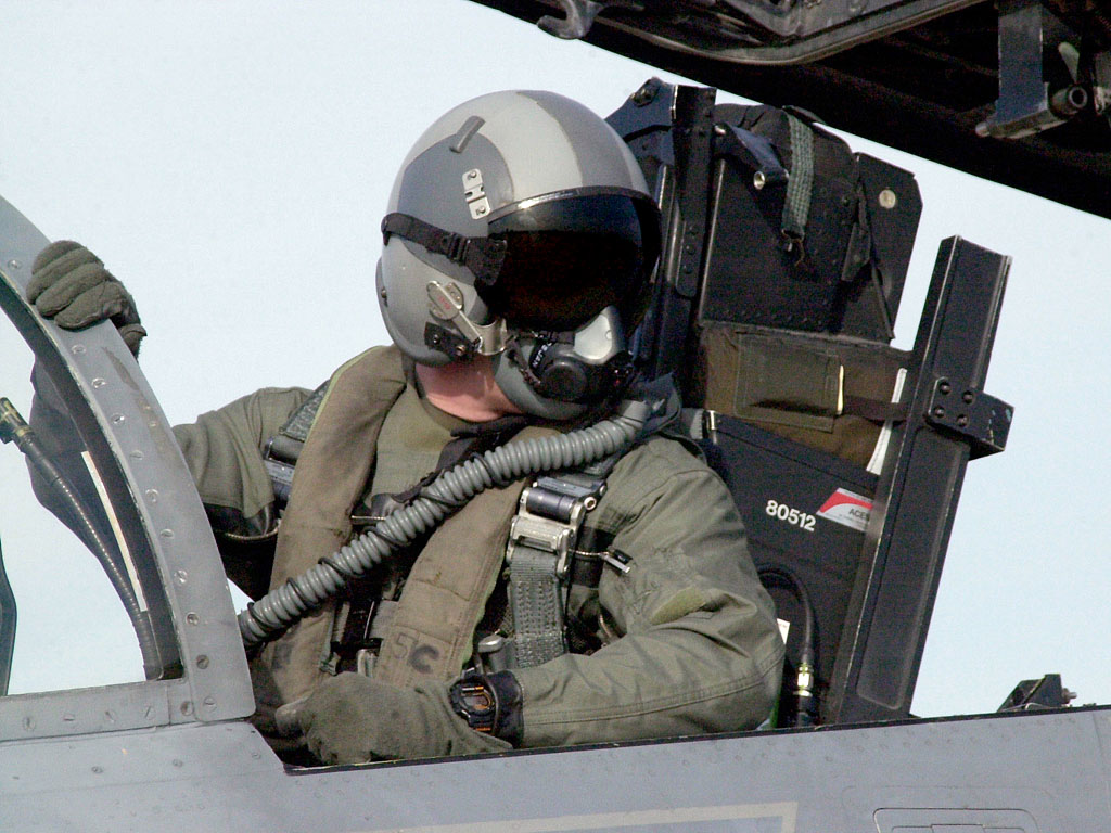 F15 best sale pilot helmet